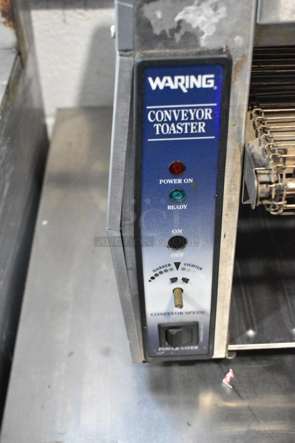 Waring CTS1000 Stainless Steel Commercial Countertop Conveyor Oven. 120 Volts, 1 Phase. Tested and Does Not Power On - Image 3 of 6