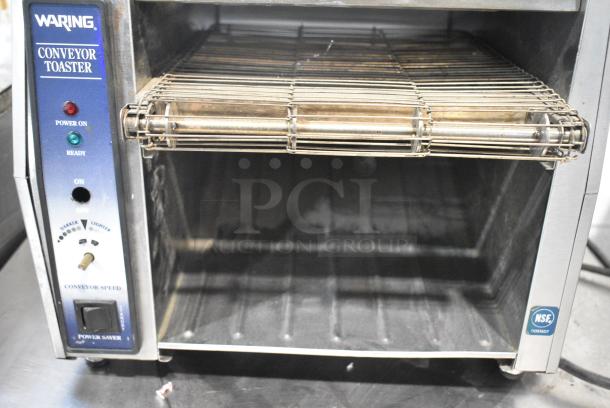 Waring CTS1000 Stainless Steel Commercial Countertop Conveyor Oven. 120 Volts, 1 Phase. Tested and Does Not Power On - Image 4 of 6
