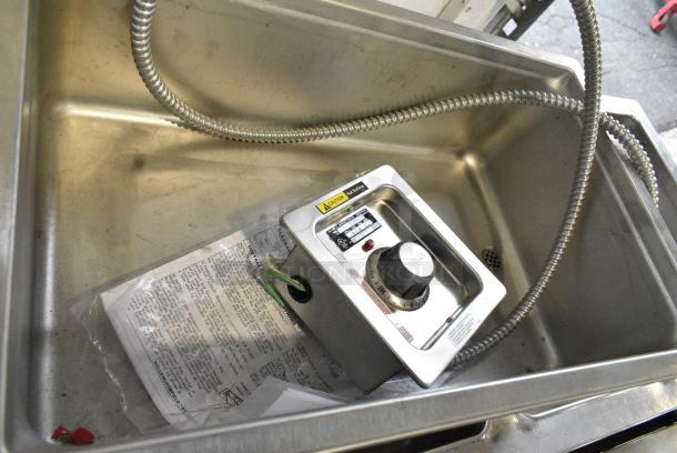 Wells HBD100D Stainless Steel Commercial Drop In Steam Well. 208/240 Volts, 1 Phase. - Image 2 of 6