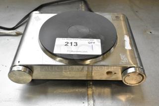 Galaxy 177EBS100 Metal Single Burner Range. 115 Volts, 1 Phase. Tested and Working!