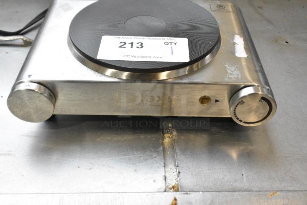 Galaxy 177EBS100 Metal Single Burner Range. 115 Volts, 1 Phase. Tested and Working! - Image 3 of 6
