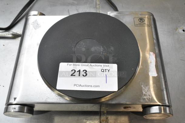 Galaxy 177EBS100 Metal Single Burner Range. 115 Volts, 1 Phase. Tested and Working! - Image 4 of 6