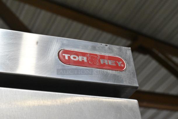 Torrey CS-16 Stainless Steel Commercial Single Door Reach In Cooler. 115 Volts, 1 Phase. Tested and Powers On But Does Not Get Cold - Image 2 of 6