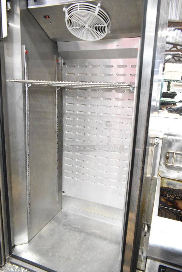 Torrey CS-16 Stainless Steel Commercial Single Door Reach In Cooler. 115 Volts, 1 Phase. Tested and Powers On But Does Not Get Cold - Image 5 of 6