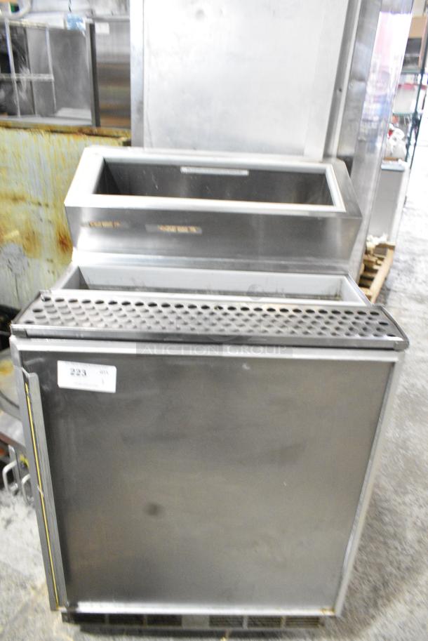 Silver King SKF2A Stainless Steel Commercial Prep Table. 115 Volts, 1 Phase. Tested and Working! - Image 1 of 7