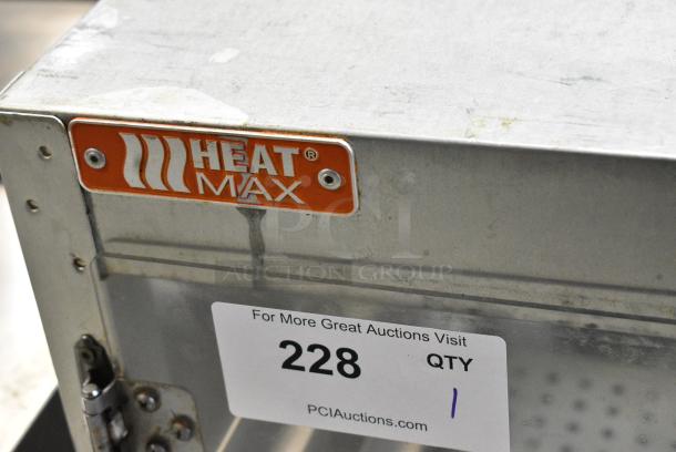 2017 Heat Max 202024 Metal Commercial Countertop Heated Display Case Merchandiser. 120 Volts, 1 Phase. Tested and Working! - Image 3 of 6