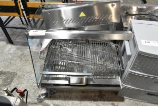 BRAND NEW SCRATCH AND DENT! ServIt 423HDM26SA HDM-26 26" Self / Full Service 3 Shelf Countertop Heated Display Case with Sliding Doors. 120 Volts, 1 Phase. Tested and Working!