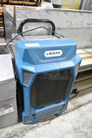 BRAND NEW SCRATCH AND DENT! Boltic 22BPCD90P 160 Pint Commercial Dehumidifier with Drain Hose and Wheels. 115 Volts, 1 Phase. Tested and Working!
