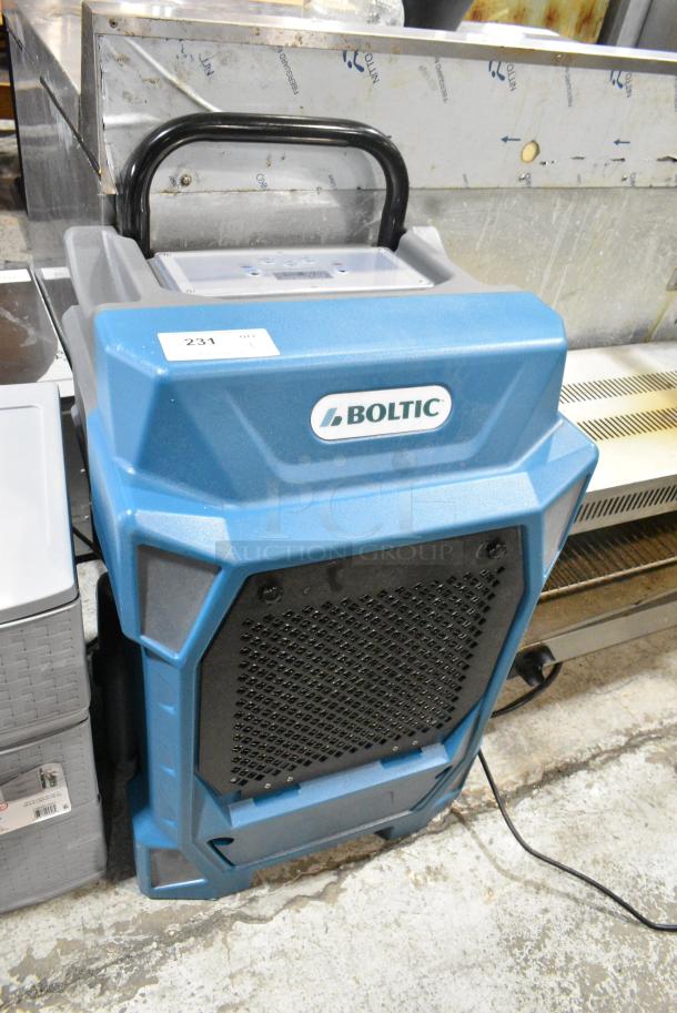 BRAND NEW SCRATCH AND DENT! Boltic 22BPCD90P 160 Pint Commercial Dehumidifier with Drain Hose and Wheels. 115 Volts, 1 Phase. Tested and Working! - Image 5 of 7