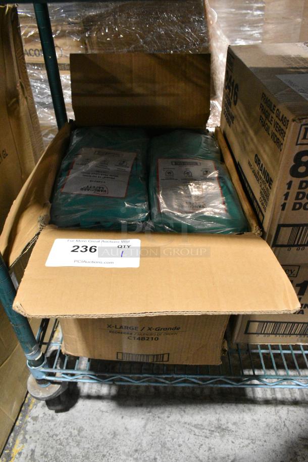 BRAND NEW SCRATCH AND DENT! Box of Green Nitrile X Large Gloves - Image 2 of 5