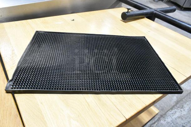 BRAND NEW SCRATCH AND DENT! Black Bar Mat - Image 1 of 2