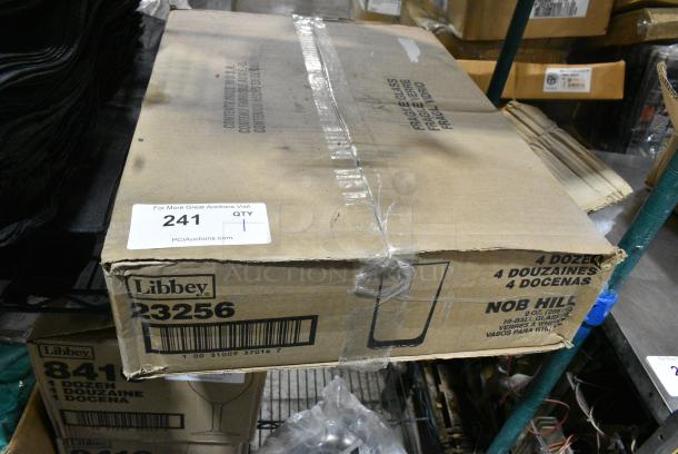 BRAND NEW SCRATCH AND DENT! Box of 48 Libbey 23256 Nob Hill 9 oz. Customizable Highball Glass - Image 2 of 3