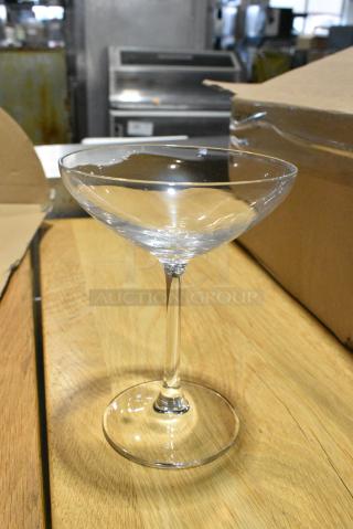 2 BRAND NEW SCRATCH AND DENT! Boxes of 12 Arcoroc V2761A Romeo 8 oz. Coupe Glass by Arc Cardinal. 2 Times Your Bid!