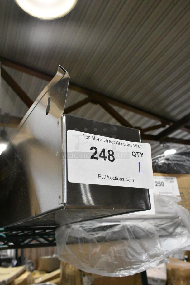 BRAND NEW SCRATCH AND DENT! Steelton 712B5536 Stainless Steel Single Tier Speed Rail - 36" - Image 2 of 4