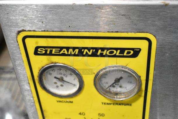 AccuTemp Stainless Steel Commercial Electric Powered Single Deck Steam N Hold Cabinet. - Image 2 of 7