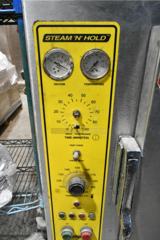 AccuTemp Stainless Steel Commercial Electric Powered Single Deck Steam N Hold Cabinet. - Image 3 of 7