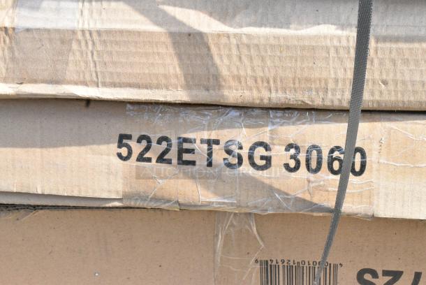 7 BRAND NEW SCRATCH AND DENT! Items Including 600PS1560 Regency 15" Wide Stainless Steel Wall Mounted Pot Rack with Shelf and 18 Galvanized Hooks, 600TSB3060S Regency 30" x 60" 16-Gauge Stainless Steel Commercial Work Table with 4" Backsplash and Undershelf, 600T2472G Regency 24" x 72" 18-Gauge 304 Stainless Steel Commercial Work Table with Galvanized Legs and Undershelf, 522ETSG3060 Steelton 30" x 60" 18 Gauge 430 Stainless Steel Work Table with Undershelf and 2" Rear Upturn, 600TSB3072S Regency 30" x 72" 16-Gauge Stainless Steel Commercial Work Table with 4" Backsplash and Undershelf. 7 Times Your Bid! - Image 6 of 7