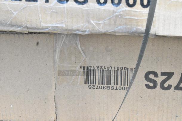 7 BRAND NEW SCRATCH AND DENT! Items Including 600PS1560 Regency 15" Wide Stainless Steel Wall Mounted Pot Rack with Shelf and 18 Galvanized Hooks, 600TSB3060S Regency 30" x 60" 16-Gauge Stainless Steel Commercial Work Table with 4" Backsplash and Undershelf, 600T2472G Regency 24" x 72" 18-Gauge 304 Stainless Steel Commercial Work Table with Galvanized Legs and Undershelf, 522ETSG3060 Steelton 30" x 60" 18 Gauge 430 Stainless Steel Work Table with Undershelf and 2" Rear Upturn, 600TSB3072S Regency 30" x 72" 16-Gauge Stainless Steel Commercial Work Table with 4" Backsplash and Undershelf. 7 Times Your Bid! - Image 7 of 7