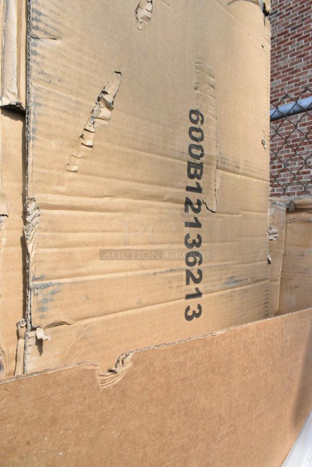 20 BRAND NEW SCRATCH AND DENT! Items Including 600B12136213 Regency 36" x 21" One Bowl Underbar Sink with (2) 13" Drainboards, 176CPDPM1BK DISPENSER CUP MODULAR SINGLE CAB BLACK ABS, BLK TRIM, 8-44OZ CUPS, 3493636CB Lancaster Table & Seating 36" x 36" Laminated Square Table Top Reversible Cherry / Black. 20 Times Your Bid! - Image 6 of 10