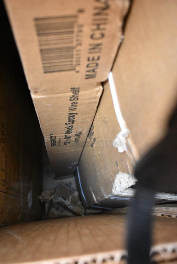 20 BRAND NEW SCRATCH AND DENT! Items Including 600B12136213 Regency 36" x 21" One Bowl Underbar Sink with (2) 13" Drainboards, 176CPDPM1BK DISPENSER CUP MODULAR SINGLE CAB BLACK ABS, BLK TRIM, 8-44OZ CUPS, 3493636CB Lancaster Table & Seating 36" x 36" Laminated Square Table Top Reversible Cherry / Black. 20 Times Your Bid! - Image 8 of 10