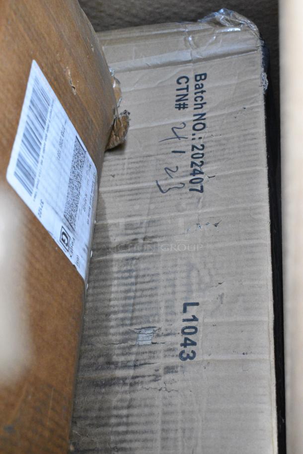 15 BRAND NEW SCRATCH AND DENT! Items Including 384YCZ60RDBF Lancaster Table & Seating 60" Round Heavy-Duty Granite White Plastic Bi-Folding Table, 600PRW36ELKD Regency 38 Pan End Load Wire Bun / Sheet Pan Rack - Unassembled, 522SG3048 Steelton 30" x 48" 18-Gauge Stainless Steel Equipment Stand with Undershelf and Galvanized Legs. 15 Times Your Bid! - Image 8 of 8