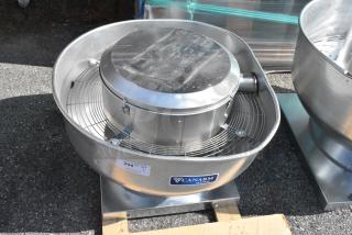 BRAND NEW SCRATCH AND DENT! Canarm ALX135-UD Variable Speed Capable Upblast Direct Drive Aluminum Exhauster. 115/230 Volts, 1 Phase.