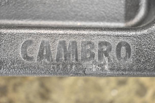 BRAND NEW SCRATCH AND DENT! Cambro Black Poly Dolly on Commercial Casters - Image 4 of 4