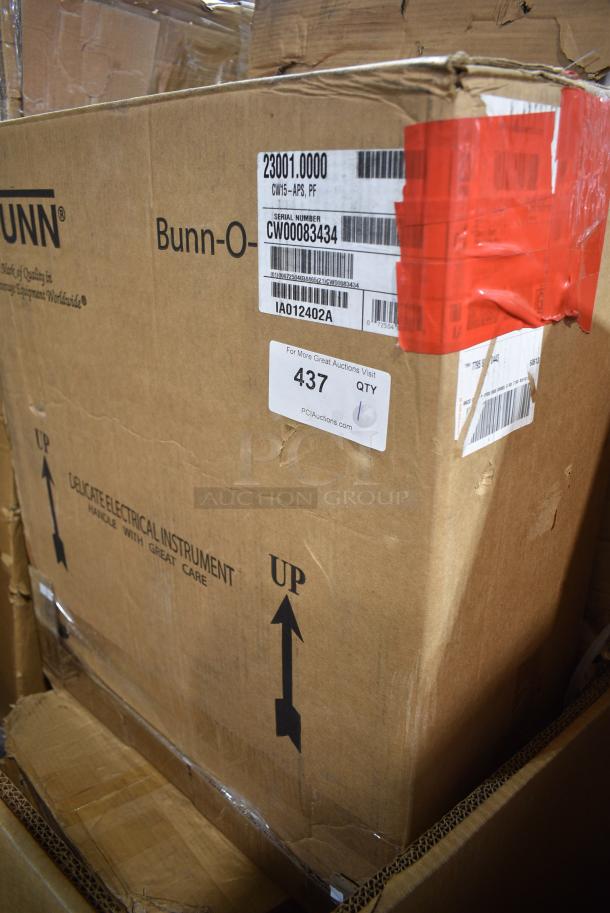 BRAND NEW SCRATCH AND DENT! 2024 Bunn 23001.0000 CW15-APS Pourover Airpot Coffee Brewer. 120 Volts, 1 Phase. - Image 3 of 9