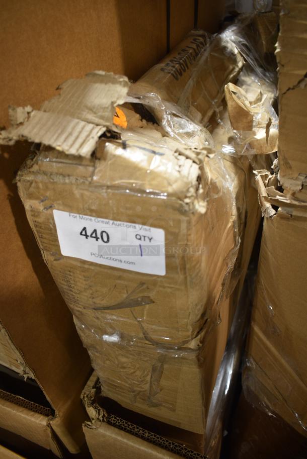 BRAND NEW SCRATCH AND DENT! Lavex  257SPT304820 30" x 48" Blue Steel Platform Truck - 2000 lb. Capacity - Image 1 of 2