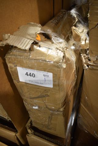 BRAND NEW SCRATCH AND DENT! Lavex  257SPT304820 30" x 48" Blue Steel Platform Truck - 2000 lb. Capacity