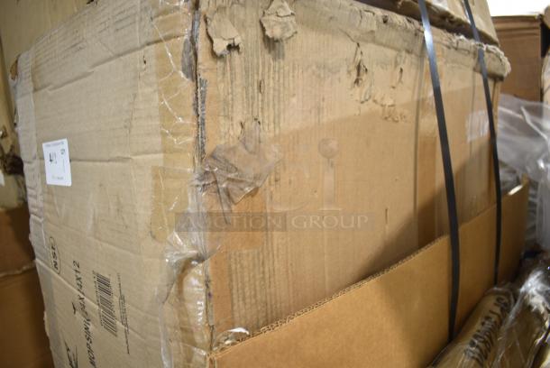 BRAND NEW SCRATCH AND DENT! Regency 600SM242412 29" 16-Gauge Stainless Steel One Compartment Floor Mop Sink - 24" x 24" x 12" Bowl - Image 2 of 3