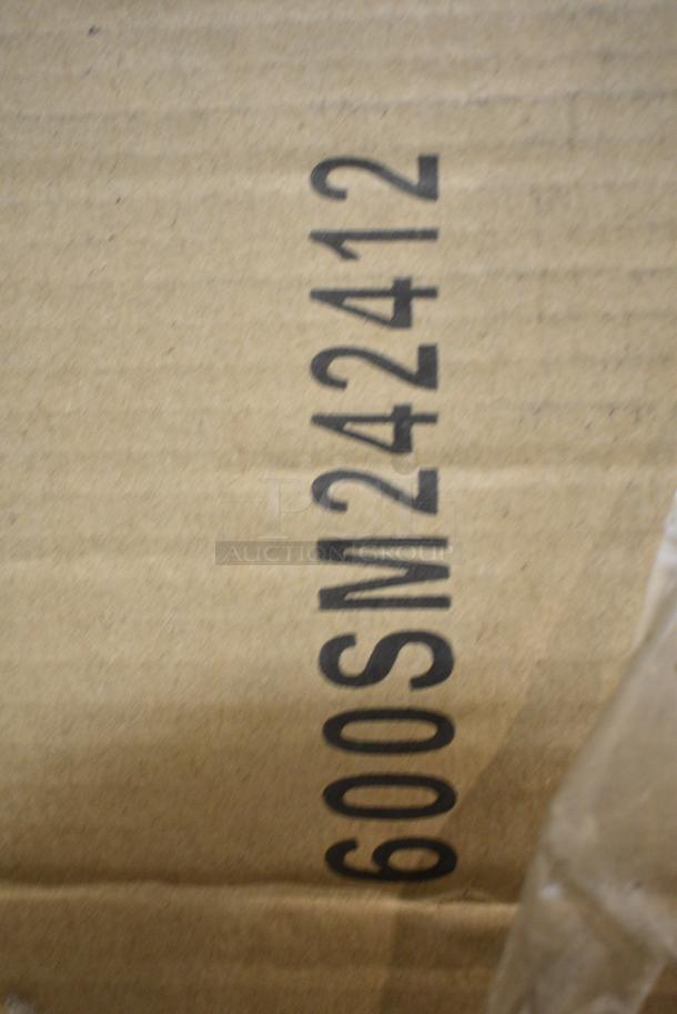 BRAND NEW SCRATCH AND DENT! Regency 600SM242412 29" 16-Gauge Stainless Steel One Compartment Floor Mop Sink - 24" x 24" x 12" Bowl - Image 3 of 3