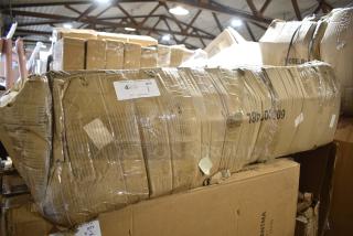 BRAND NEW SCRATCH AND DENT! Regency 600CDT48L 16 Gauge 4' Clean Dish Table - Left Drainboard