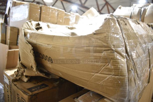 BRAND NEW SCRATCH AND DENT! Regency 600CDT48L 16 Gauge 4' Clean Dish Table - Left Drainboard - Image 2 of 3