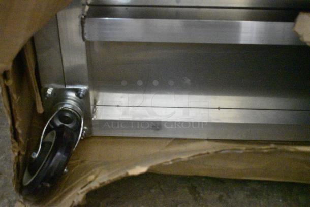 BRAND NEW SCRATCH AND DENT! Channel Metal Portable Pan Rack - Image 4 of 4