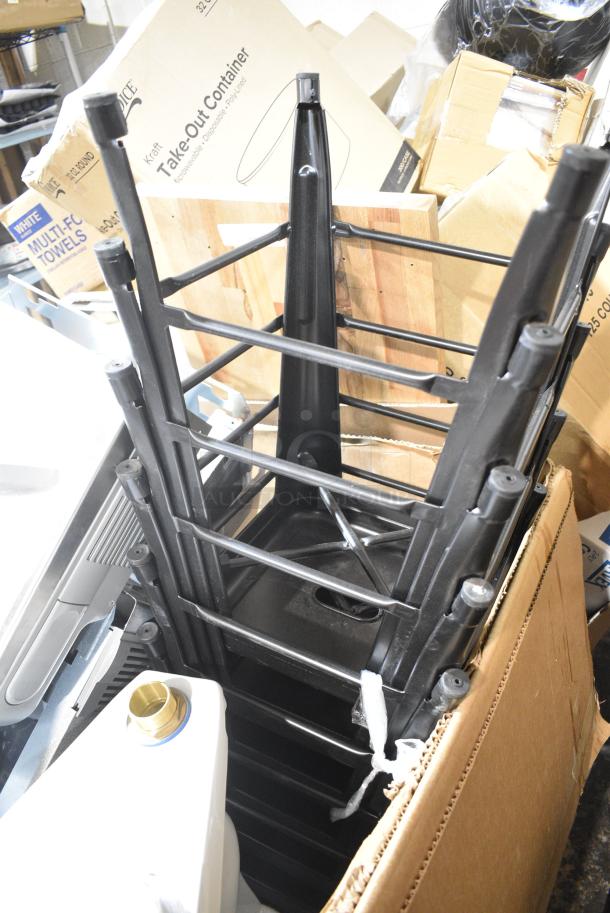 8 BRAND NEW SCRATCH AND DENT! Metal Bar Stool. 8 Times Your Bid! - Image 5 of 5