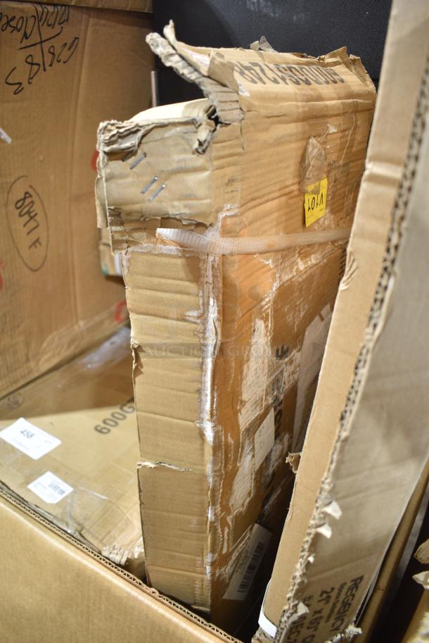 BRAND NEW SCRATCH AND DENT! Regency 600DOS1248 Stainless Steel Double Deck Overshelf - 12" x 48" x 32" - Image 2 of 4