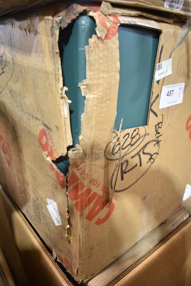 BRAND NEW SCRATCH AND DENT! Cambro UPC400192 Ultra Pan Carrier® Granite Green Front Loading Insulated Food Pan Carrier - 6 Full-Size Pan Max Capacity - Image 2 of 3