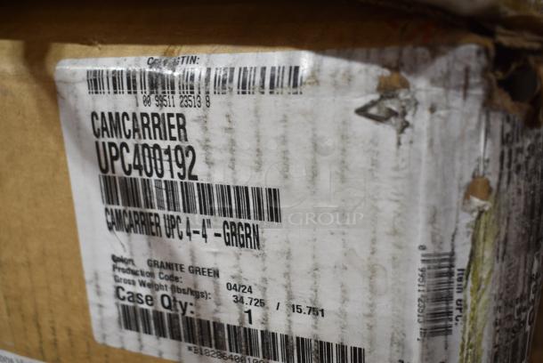 BRAND NEW SCRATCH AND DENT! Cambro UPC400192 Ultra Pan Carrier® Granite Green Front Loading Insulated Food Pan Carrier - 6 Full-Size Pan Max Capacity - Image 3 of 3