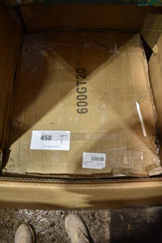 BRAND NEW SCRATCH AND DENT! Regency 600GT20 40 lb. 20 GPM Grease Trap with 3" Non-Threaded Connections