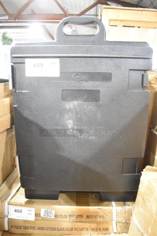 BRAND NEW SCRATCH AND DENT! Choice Black Poly Catering Case.