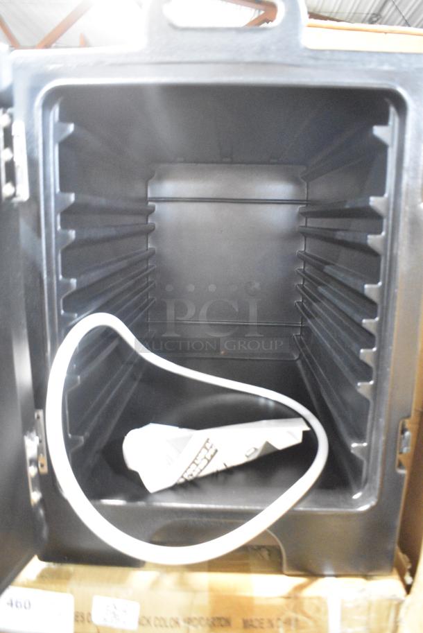 BRAND NEW SCRATCH AND DENT! Choice Black Poly Catering Case. - Image 3 of 3