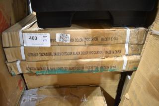 3 BRAND NEW SCRATCH AND DENT! 427TB2230 Lancaster Table & Seating Excalibur 22" x 30" Cross Outdoor Table Base Plate. 3 Times Your Bid!