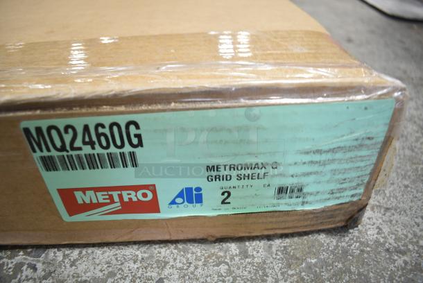 BRAND NEW SCRATCH AND DENT! Box of 2 Metro MQ2460G 24" Wide Shelf - Image 3 of 3