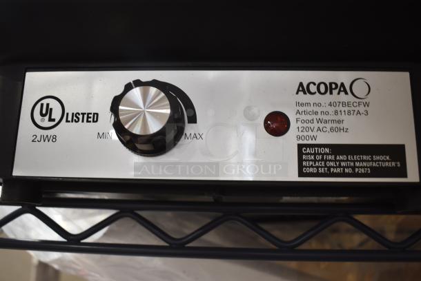 Acopa 407BECFW Metal Countertop Food Warmer. 120 Volts, 1 Phase.  Does Not Have Power Cord - Image 4 of 5