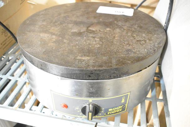 Sodir Equipex 350FE Stainless Steel Commercial Countertop Electric Powered Crepe Maker. 120 Volts, 1 Phase. - Image 1 of 5