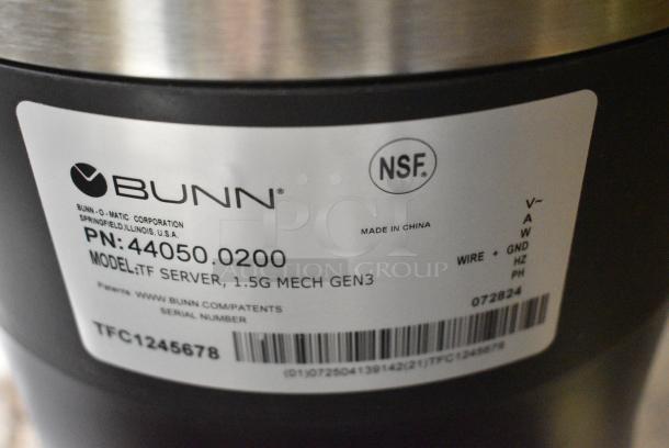 2024 Bunn TF SERVER Stainless Steel Countertop Coffee Server Satellite. - Image 5 of 5