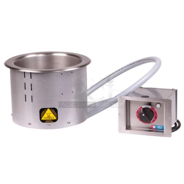 BRAND NEW! Alto-Shaam Halo Heat Series Commercial Stainless Steel Electric Powered Countertop 7 Qt. Round Drop-In Soup/Hot Food Well! Model: 700-RW! 120V! - Image 1 of 1