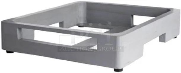 BRAND NEW! Steelite International Fusion Buffet Series Commercial High-Quality Ash Gray Teak D.W. Haber Fusion Power-Cell Cover! Model: DWFB15133WDGW! - Image 1 of 1