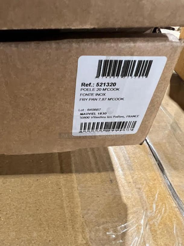 BRAND NEW! Mauviel M'COOK Series Commercial Stainless Steel 5-Ply Frying Pan! With Cast Stainless Steel Handle! Model: 521320! 4X Your Bid! - Image 3 of 6